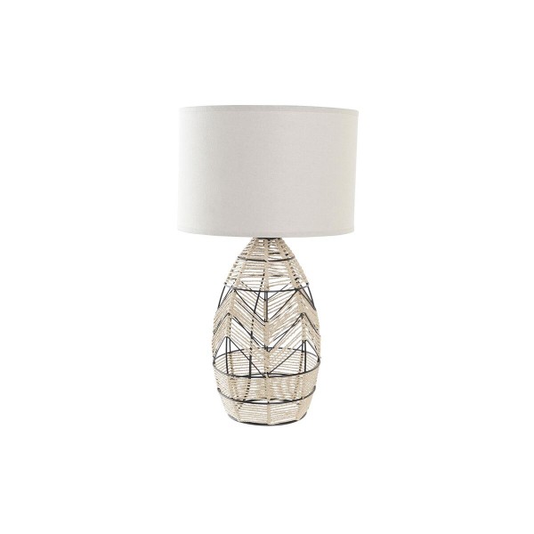 Επιτραπέζιο Φωτιστικό DKD Home Decor Μαύρο Καφέ 220 V 50 W Τροπικό (30 x 30 x 53 cm)