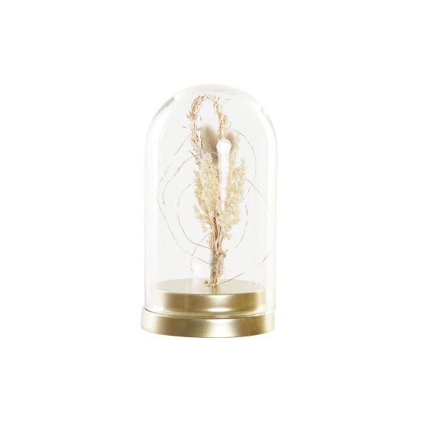 Φωτεινή διακόσμηση DKD Home Decor Λουλούδι Κρυστάλλινο (12 x 12 x 22 cm)