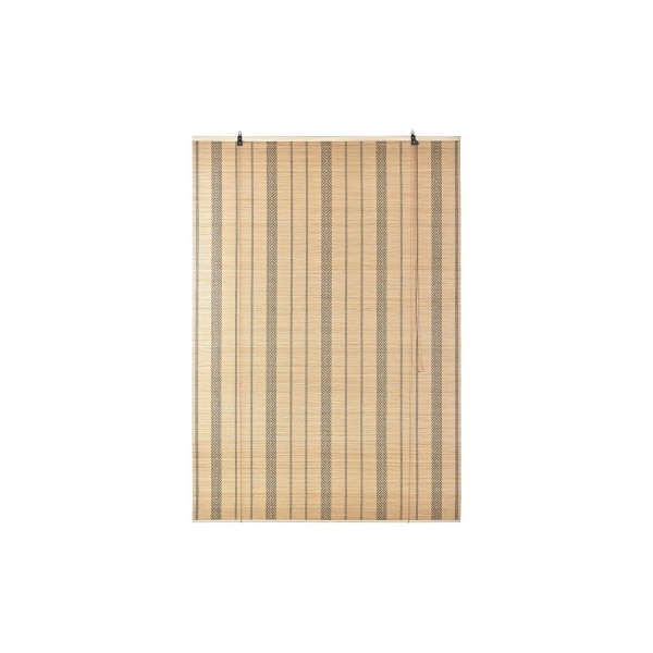 Τυφλωτή DKD Home Decor πολυεστέρας Σκούρο καφέ Διακοσμητική κανάτα (120 x 3 x 175 cm)