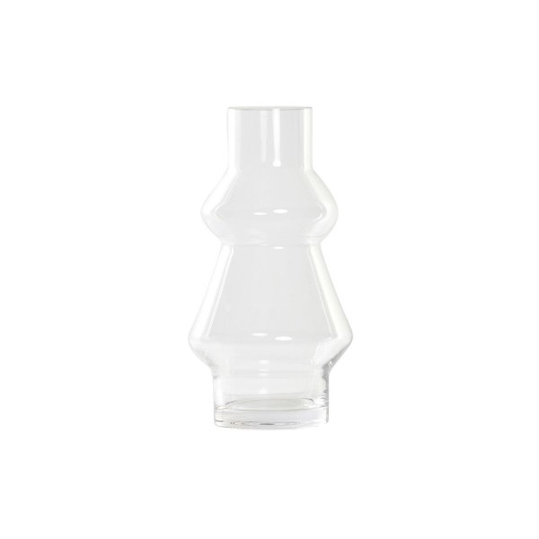 Βάζο DKD Home Decor Κρυστάλλινο Διαφανές Σύγχρονη (13 x 13 x 25 cm)