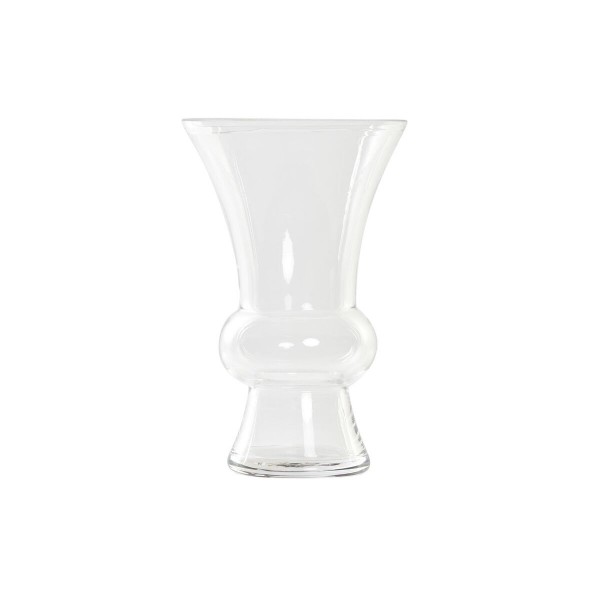 Βάζο DKD Home Decor Κρυστάλλινο Διαφανές Σύγχρονη (13 x 13 x 20,5 cm)