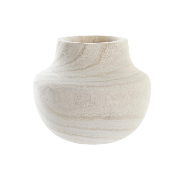 Βάζο DKD Home Decor Καφέ (18 x 18 x 15 cm)