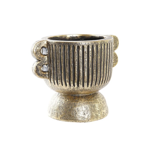Βάζο DKD Home Decor Χρυσό Σύγχρονη (26 x 19 x 21 cm)