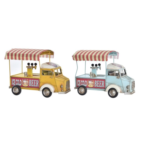 Διακοσμητική Φιγούρα DKD Home Decor Oχημάτων (24,5 x 14,5 x 19 cm) (x2)