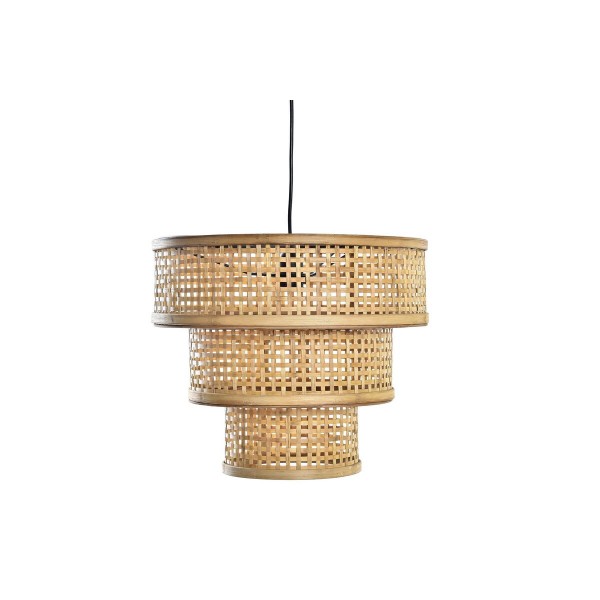 Φωτιστικό Οροφής DKD Home Decor Καφέ 50 W (40 x 40 x 34 cm)