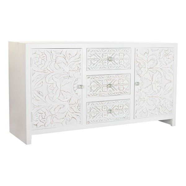 Σκευοθήκη DKD Home Decor Λευκό Ξύλο από Μάνγκο (142 x 40 x 75 cm)