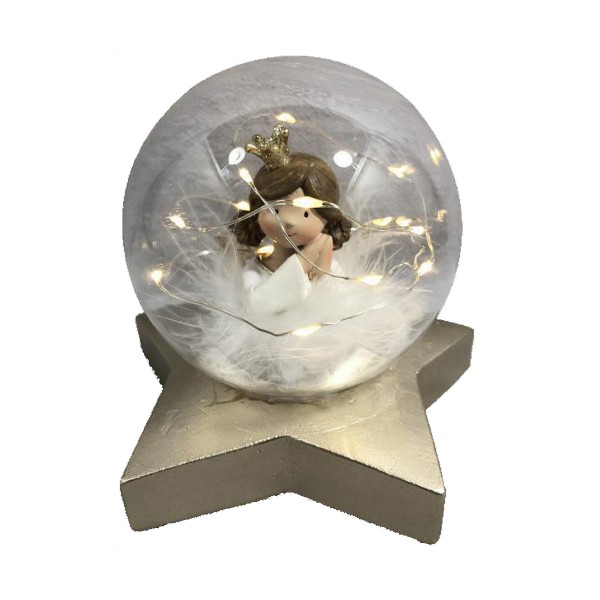 Χριστουγεννιάτικο Στολίδι DKD Home Decor Ρητίνη (15 x 11 x 18 cm) (x2)