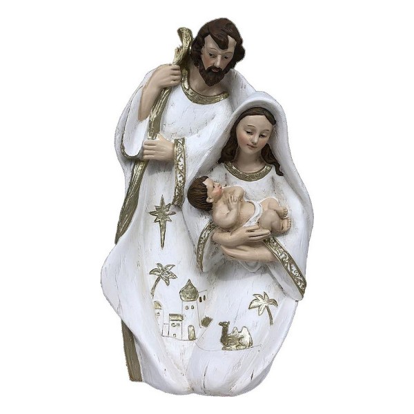Χριστουγεννιάτικο Βηθλεέμ DKD Home Decor Ρητίνη (11,5 x 7 x 20 cm) (x2)