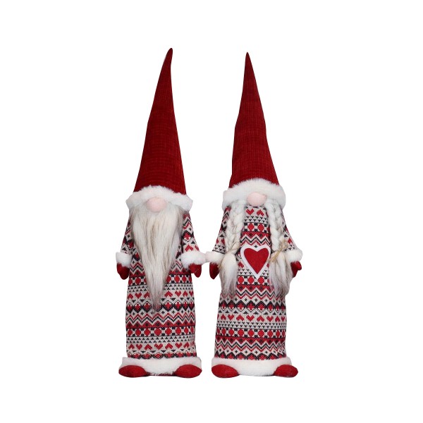 Χριστουγεννιάτικο Στολίδι DKD Home Decor πολυεστέρας (14 x 12 x 56 cm) (x2)