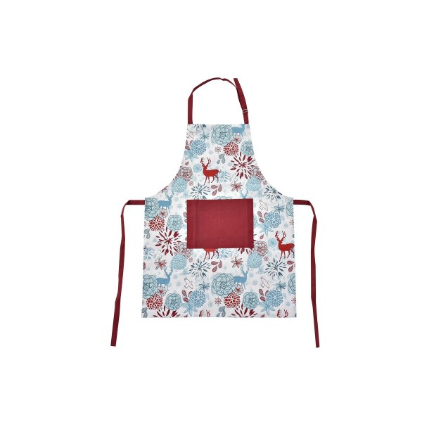 Ποδιά DKD Home Decor Blomster πολυεστέρας βαμβάκι (60 x 0,2 x 80 cm)