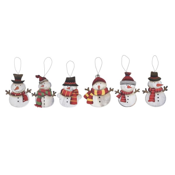Χριστουγεννιάτικο Στολίδι DKD Home Decor Ξύλο (30 x 12 x 63 cm) (x6)