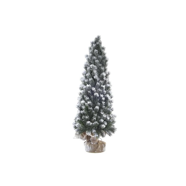 Χριστουγεννιάτικο δέντρο DKD Home Decor Φυσικό Λευκό Πράσινο 70 cm PVC Χιονισμένο (30 x 30 x 70 cm)