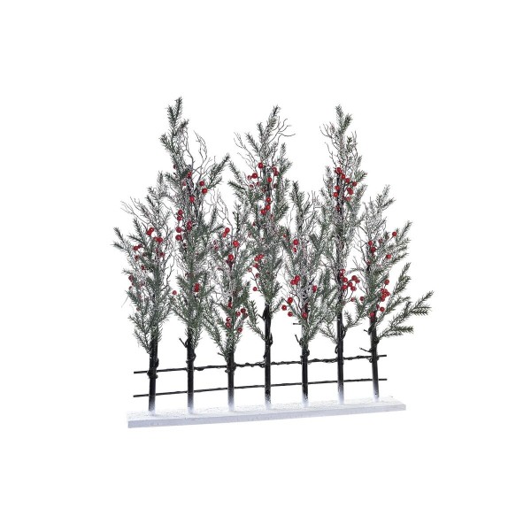 Χριστουγεννιάτικο δέντρο DKD Home Decor Κόκκινο Λευκό Πράσινο PVC (76 x 12 x 80 cm)