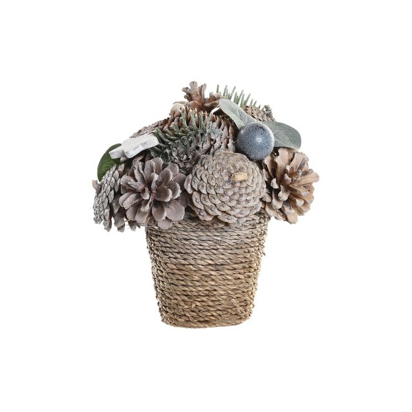 Κεντρικό Τραπεζιού DKD Home Decor Φυσικό Ανανάς (20 x 20 x 18 cm)