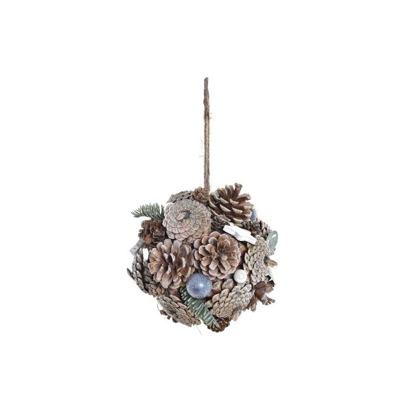 Χριστουγεννιάτικη μπάλα DKD Home Decor Φυσικό Ανανάδες (18 x 18 x 18 cm)