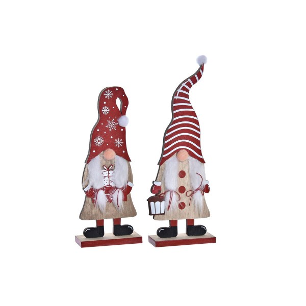Χριστουγεννιάτικο Στολίδι DKD Home Decor MDF (8,5 x 4 x 24 cm) (x2)
