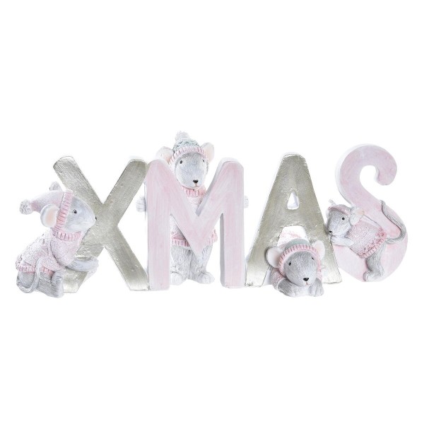 Χριστουγεννιάτικο Στολίδι DKD Home Decor Xmas Ρητίνη (21,5 x 7,5 x 8 cm)