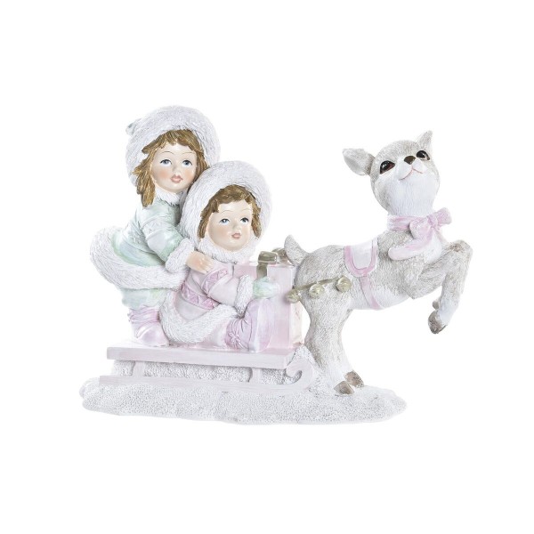 Χριστουγεννιάτικο Στολίδι DKD Home Decor Ρητίνη (16,5 x 7,5 x 12 cm)
