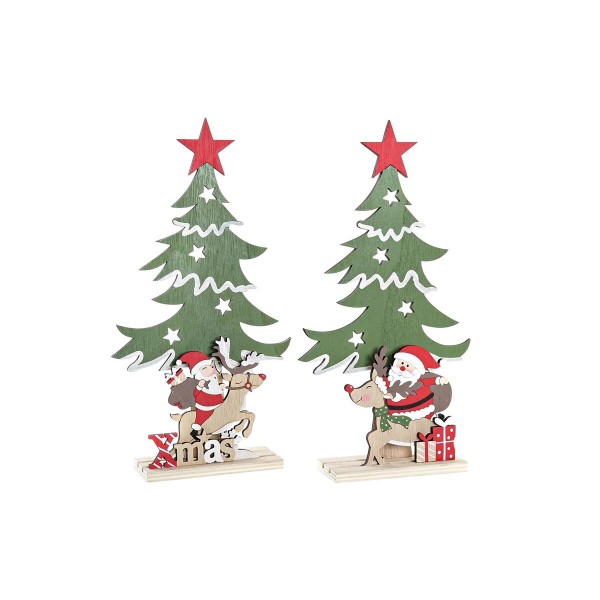 Διακόσμηση DKD Home Decor Δέντρο Ξύλο MDF (16 x 5 x 30 cm) (x2)