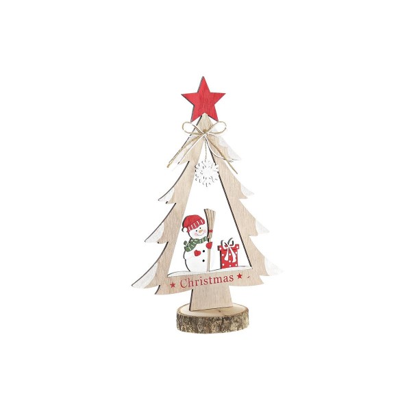 Διακόσμηση DKD Home Decor Φυσικό Δέντρο Ξύλο MDF (21 x 8 x 31,5 cm)