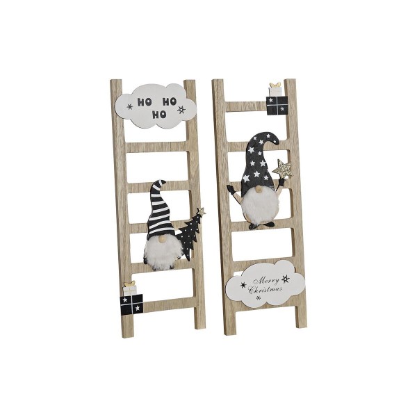Διακόσμηση DKD Home Decor Σκάλα Ξύλο MDF (16 x 1,5 x 46 cm) (x2)