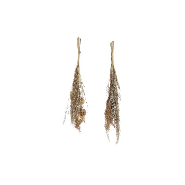Μπουκέτο DKD Home Decor Καφέ Ξερό λουλούδι (13 x 6 x 65 cm) (x2)