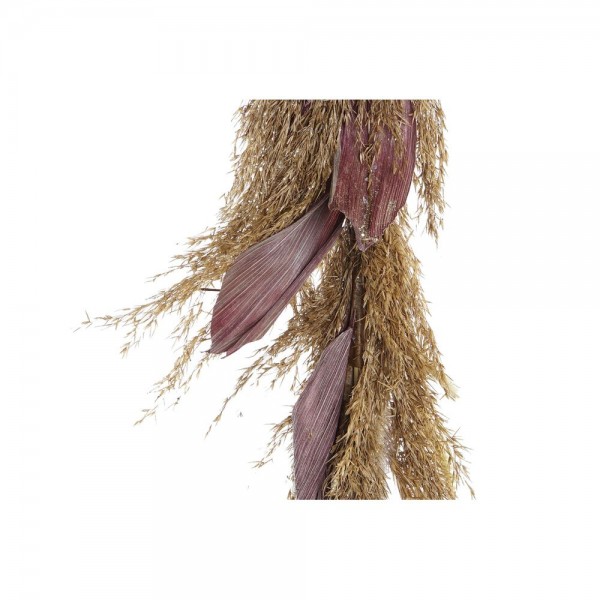 Χριστουγεννιάτικο στεφάνι DKD Home Decor Φυσικό Ξερό λουλούδι Λουλούδι Καφέ (6 x 6 x 125 cm) (3 Μονάδες)