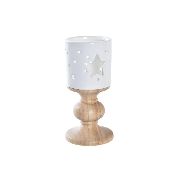 Κηροπήγιο DKD Home Decor Αστέρι (6,7 x 6,7 x 14,3 cm)