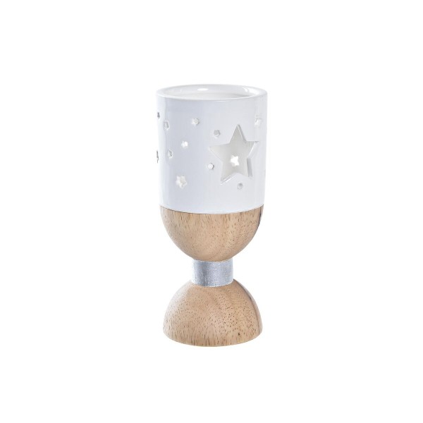 Κηροπήγιο DKD Home Decor Αστέρι (6 x 6 x 14 cm)