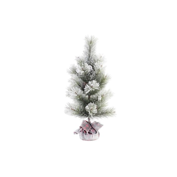 Χριστουγεννιάτικο δέντρο DKD Home Decor Κόκκινο Πράσινο PE Χιονισμένο (27 x 27 x 66 cm)
