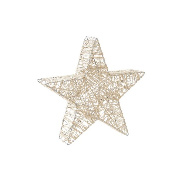 Φωτεινή διακόσμηση DKD Home Decor Φως LED Αστέρι (34 x 7 x 34 cm)