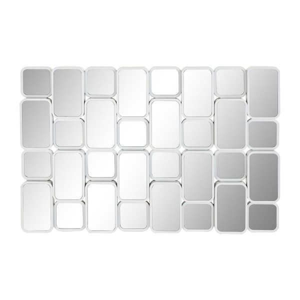 Τοίχο καθρέφτη DKD Home Decor Καθρέφτης Σαμπάνια Χρυσό PP x2 (90 x 4 x 60 cm)