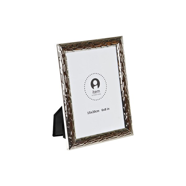 Κορνίζα DKD Home Decor Ασημί Μέταλλο (17 x 2 x 22 cm)