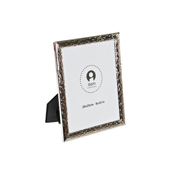 Κορνίζα DKD Home Decor Ασημί Μέταλλο (22 x 2 x 27 cm)