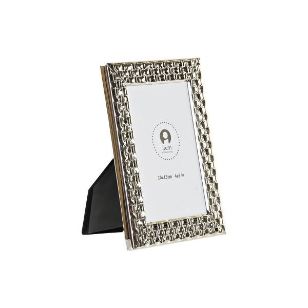 Κορνίζα DKD Home Decor Ασημί Μέταλλο Shabby Chic (13,5 x 2 x 18,5 cm)