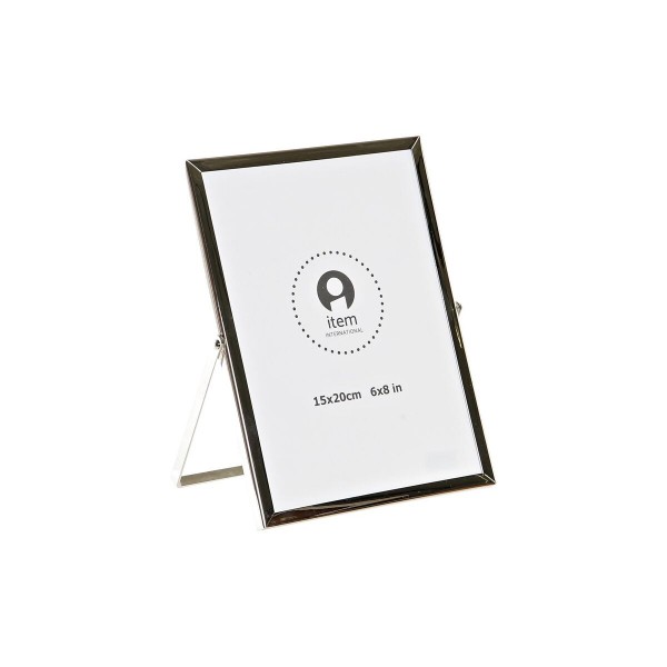 Κορνίζα DKD Home Decor Ασημί Μέταλλο (16 x 2 x 21 cm)