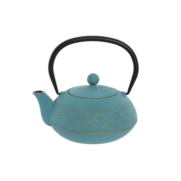 Τσαγιέρα DKD Home Decor Μπλε Χυτοσίδηρος (900 ml)