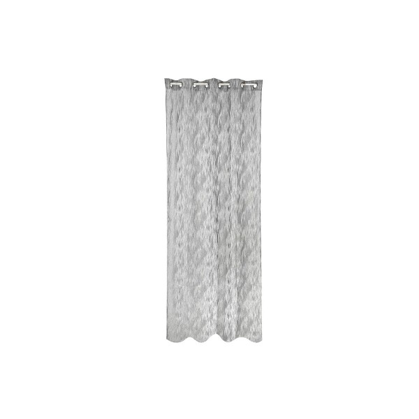 Κουρτίνα DKD Home Decor Γκρι Μέταλλο πολυεστέρας (140 x 270 cm)