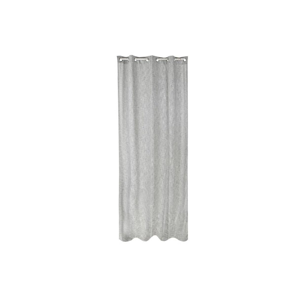 Κουρτίνα DKD Home Decor Γκρι Μέταλλο πολυεστέρας (140 x 270 cm)