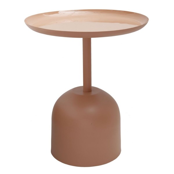 Βοηθητικό Τραπέζι DKD Home Decor Μέταλλο τερακότα (46 x 46 x 54 cm)