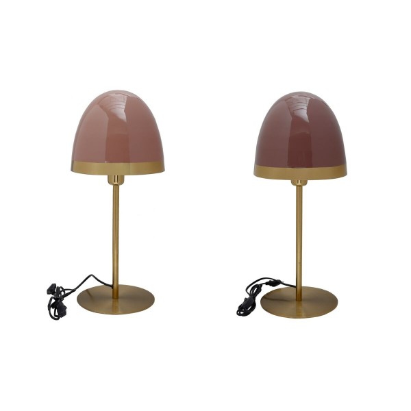 Επιτραπέζιο Φωτιστικό DKD Home Decor Μέταλλο Σύγχρονη (23 x 23 x 55 cm) (x2)