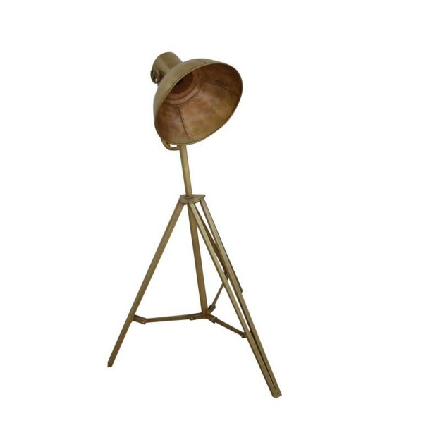 Φωτιστικό Δαπέδου DKD Home Decor Χρυσό Μέταλλο Loft (68 x 68 x 180 cm)