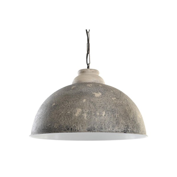 Φωτιστικό Οροφής DKD Home Decor Μαύρο Γκρι 50 W (61 x 61 x 37 cm)