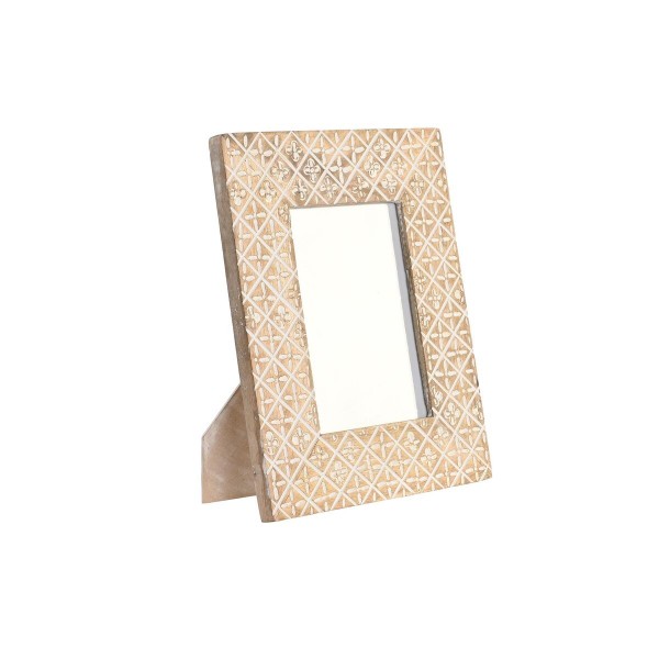 Κορνίζα DKD Home Decor Κρυστάλλινο Ξύλο από Μάνγκο (23,2 x 1,5 x 28 cm)
