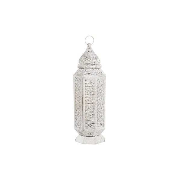 Επιτραπέζιο Φωτιστικό DKD Home Decor Χρυσό Μέταλλο Λευκό 220 V 50 W Άραβας (17 x 17 x 54 cm)