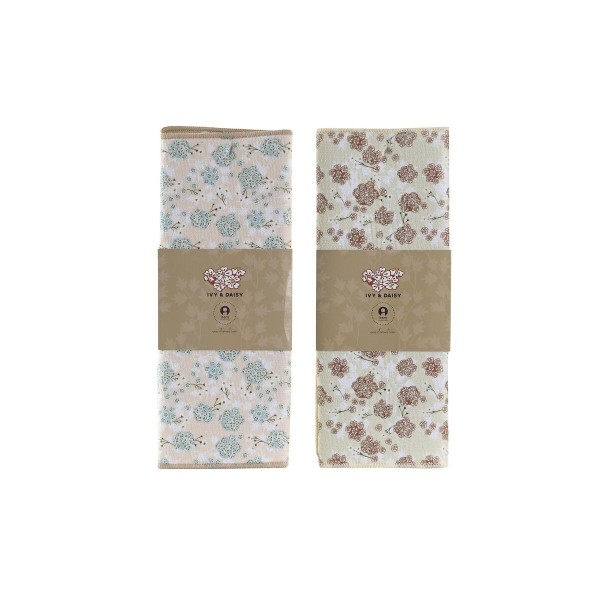 Mat DKD Home Decor Μικροΐνες (50 x 38 x 0,7 cm) (x2)