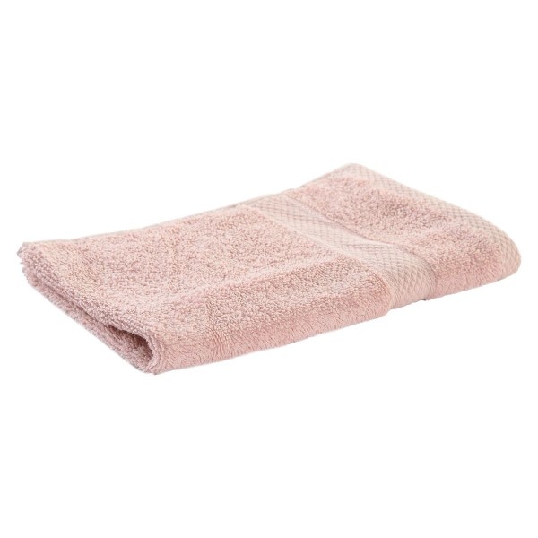 Πετσέτες DKD Home Decor Ντουλάπα 600 gsm βαμβάκι Ανοιχτό Ροζ (30 x 50 x 1 cm)