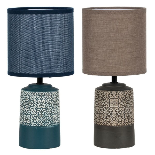 Επιτραπέζιο Φωτιστικό DKD Home Decor Κεραμικά Πήλινα 50 W (15 x 15 x 32 cm) (x2)