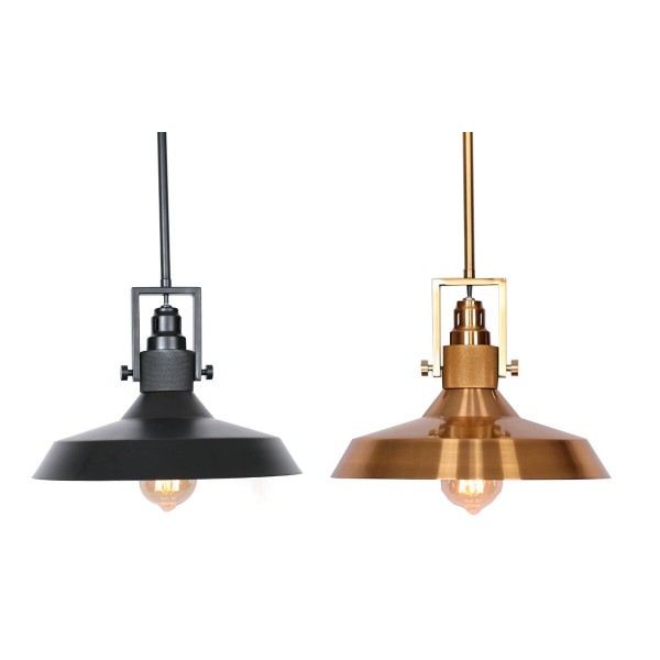 Φωτιστικό Οροφής DKD Home Decor Μαύρο Χρυσό Μέταλλο (30,5 x 30,5 x 25.4 cm) (x2)