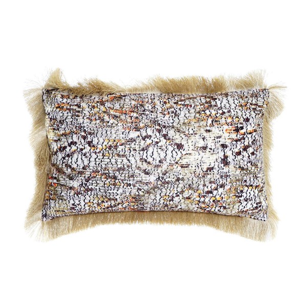 Μαξιλάρι DKD Home Decor πολυεστέρας Πολύχρωμο Σύγχρονη Κρόσσια (50 x 10 x 30 cm)
